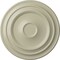 Ekena Millwork Giana Ceiling Medallion (Fits Canopies up to 7 7/8"), Hand-Painted Clear Yellow, 32 5/8"OD x 1 1/2"P CM32GICYF - alternate 1